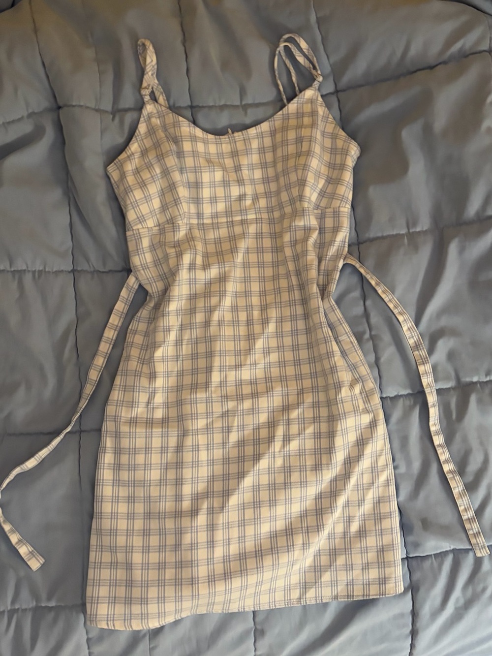 Brandy blue plaid dress